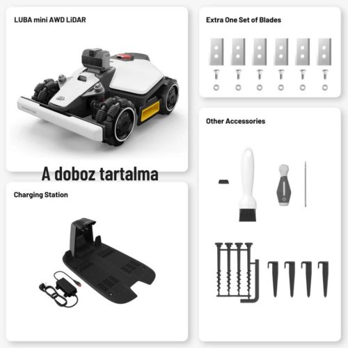 LUBA MINI AWD LiDAR ROBOTFŰNYÍRÓ