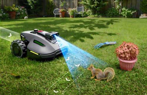 YUKA Mini 2 800 robotfűnyíró – GPS-es, vezeték nélküli fűnyíró kis kertekhez, akár 800 m²-ig